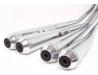 Image of Exhaust silencer and down pipe set of 4